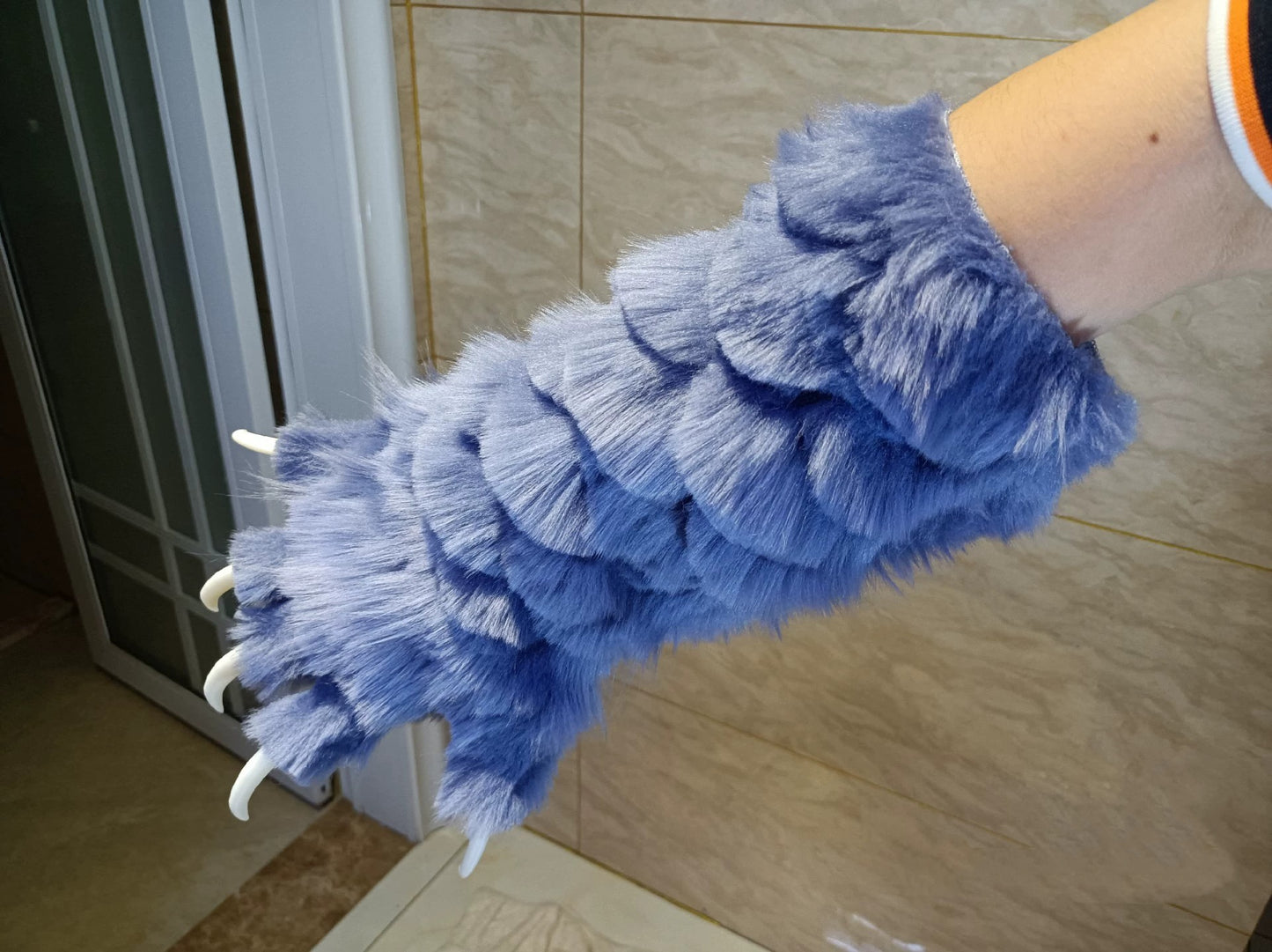 Blue Dragon-Scale paws Customizable Colors furry fursuit paws fursuiter furries