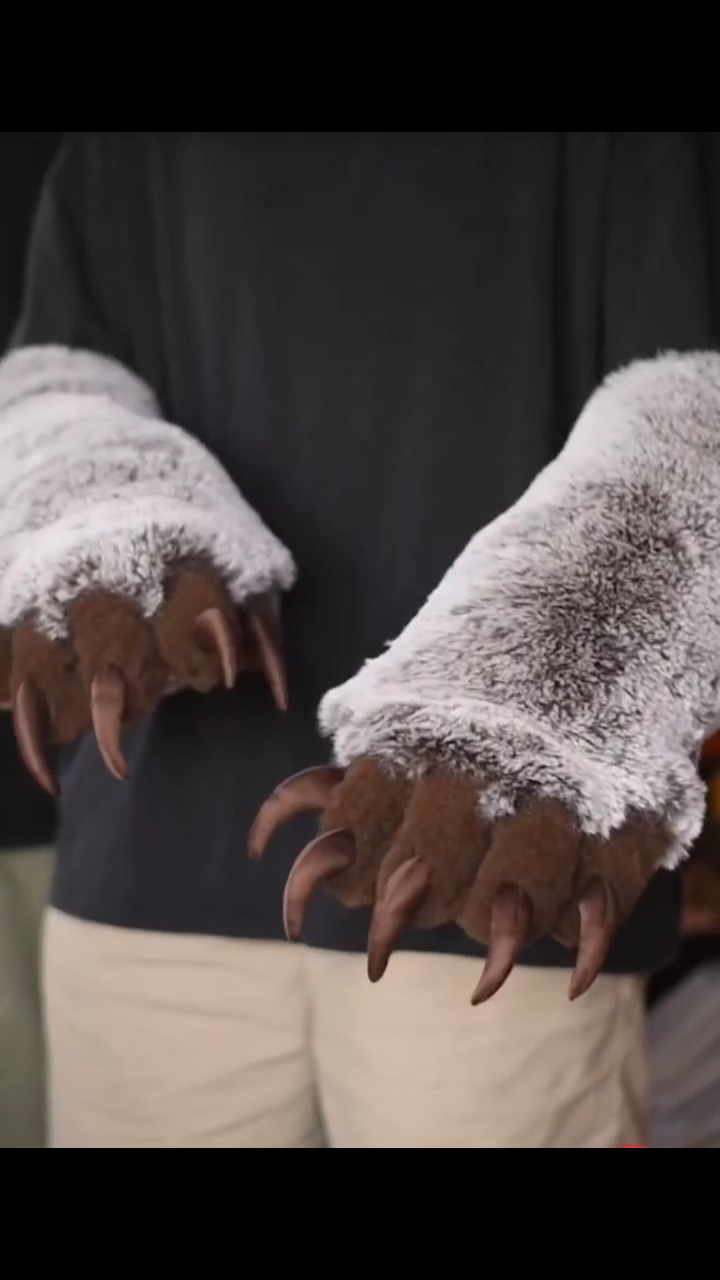 Brown Bear Paws – Chubby Paws furry fursuit  paws